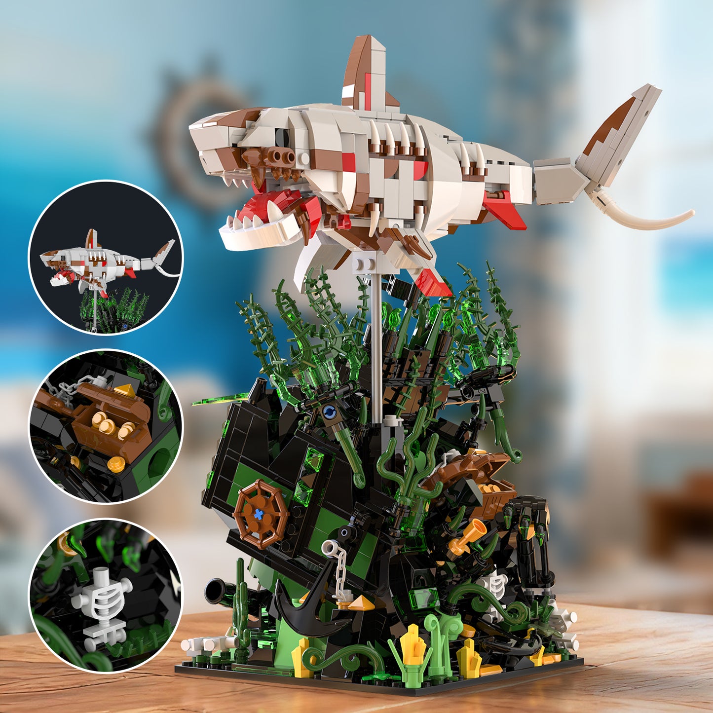 Xbert Deathshark's Fortune Building Block Set - 66160-3.jpg