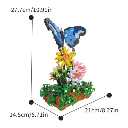 Xbert Butterfly Building Set SKU image - 66164-尺寸-01.jpg
