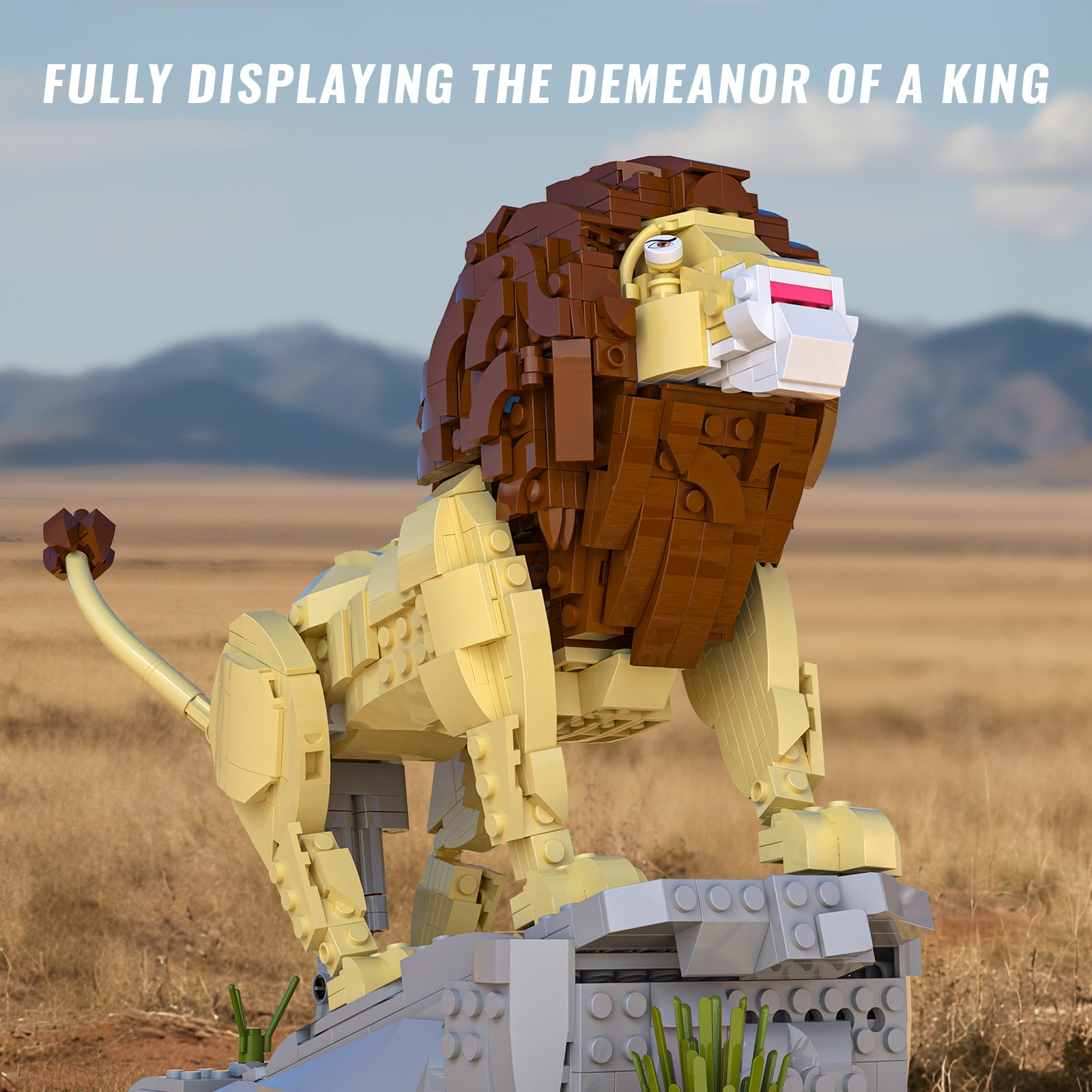 Xbert The King Of Lion Building Block Set - 66173-2.jpg