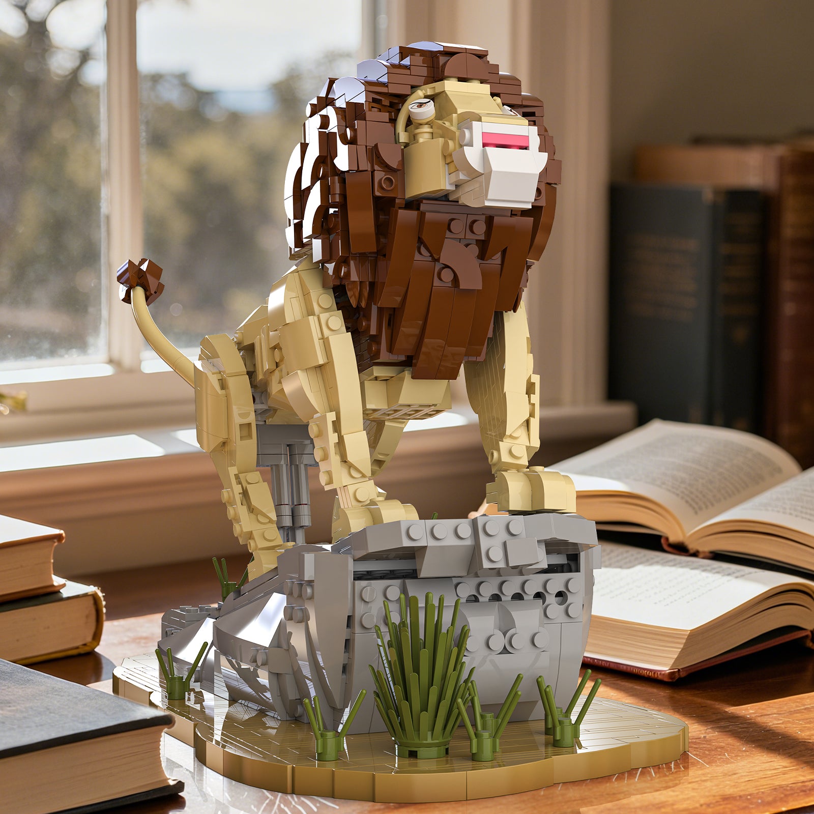 Xbert The King Of Lion Building Block Set - 66173-3.jpg