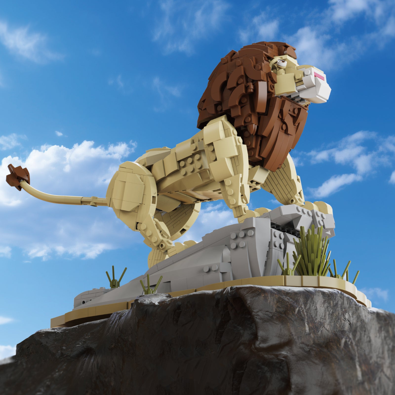 Xbert The King Of Lion Building Block Set - 66173-8.jpg