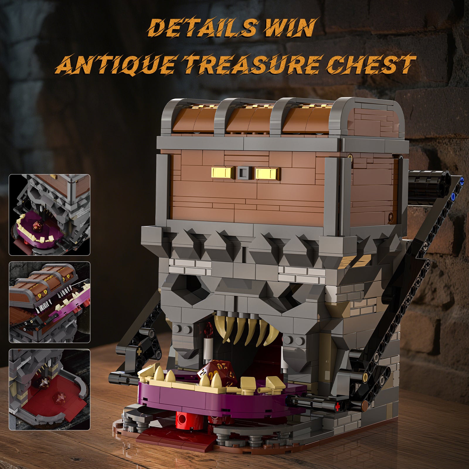 Xbert Fantasy Dice Treasure Chest Building Block Set - 66188-3.jpg