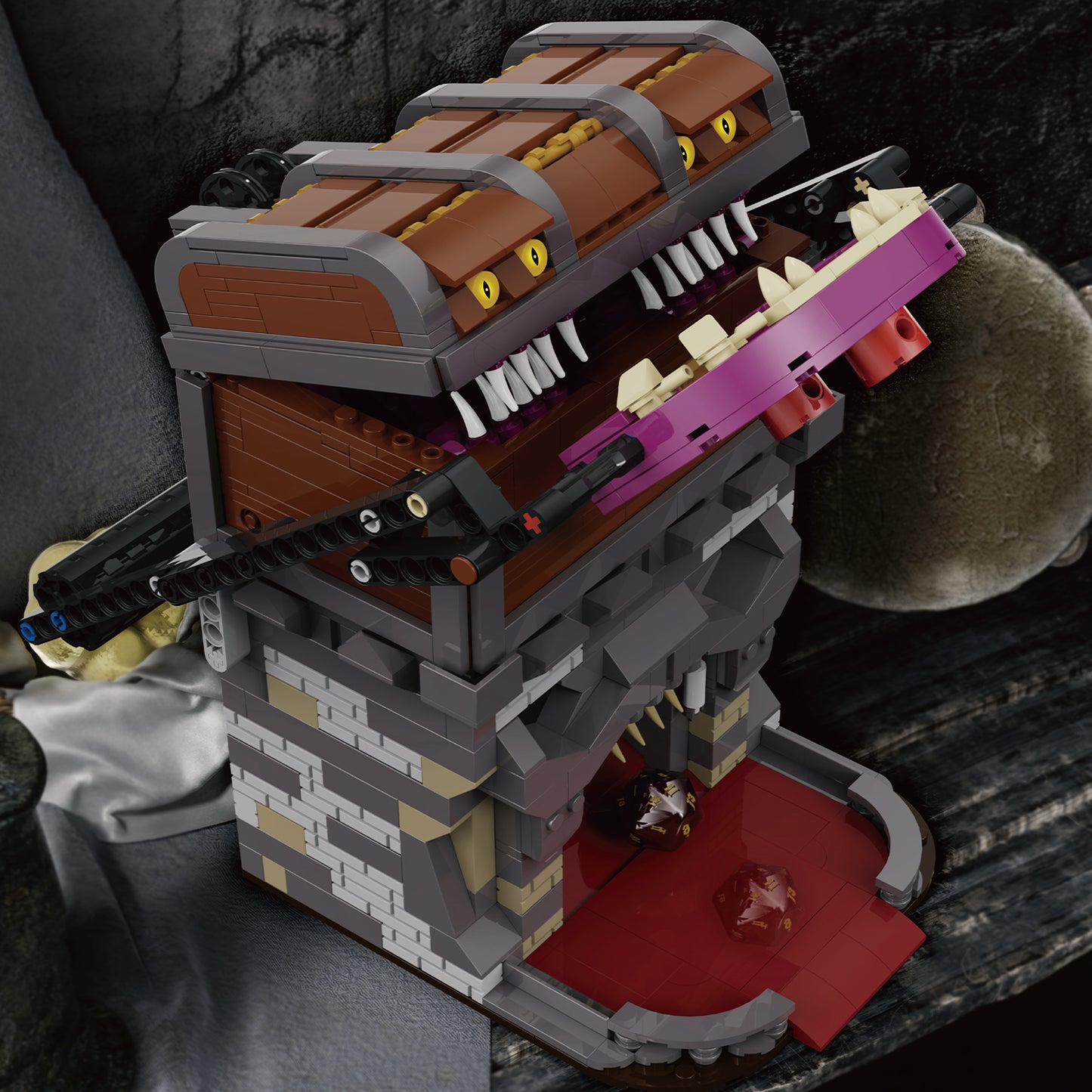 Xbert Fantasy Dice Treasure Chest Building Block Set - 66188-7.jpg