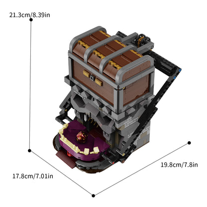 Xbert Fantasy Dice Treasure Chest Building Set SKU image - 66188-尺寸-01.jpg