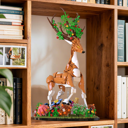 Xbert Deer In Bloom Building Block Set - 66191-4.jpg