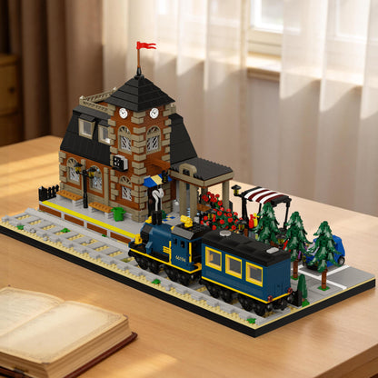 Xbert European Train Station Building Block Set - 66194-6.jpg