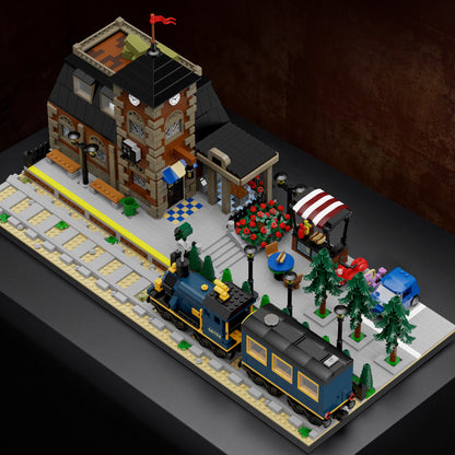 Xbert European Train Station Building Block Set - 66194-8.jpg