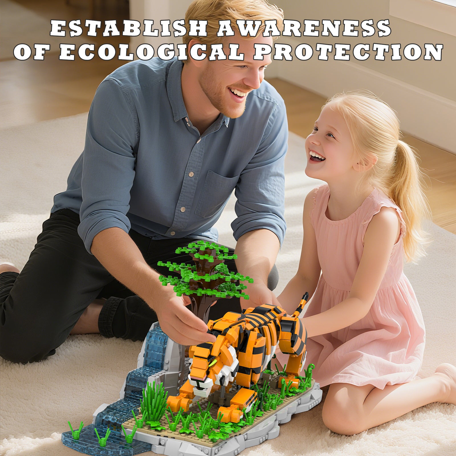 Xbert Mighty Tiger Building Block Set - 66196-4.jpg