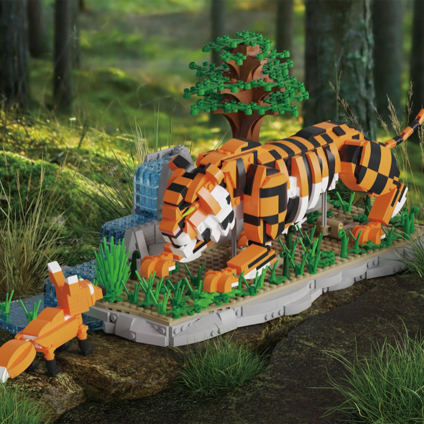 Xbert Mighty Tiger Building Block Set - 66196-8.jpg