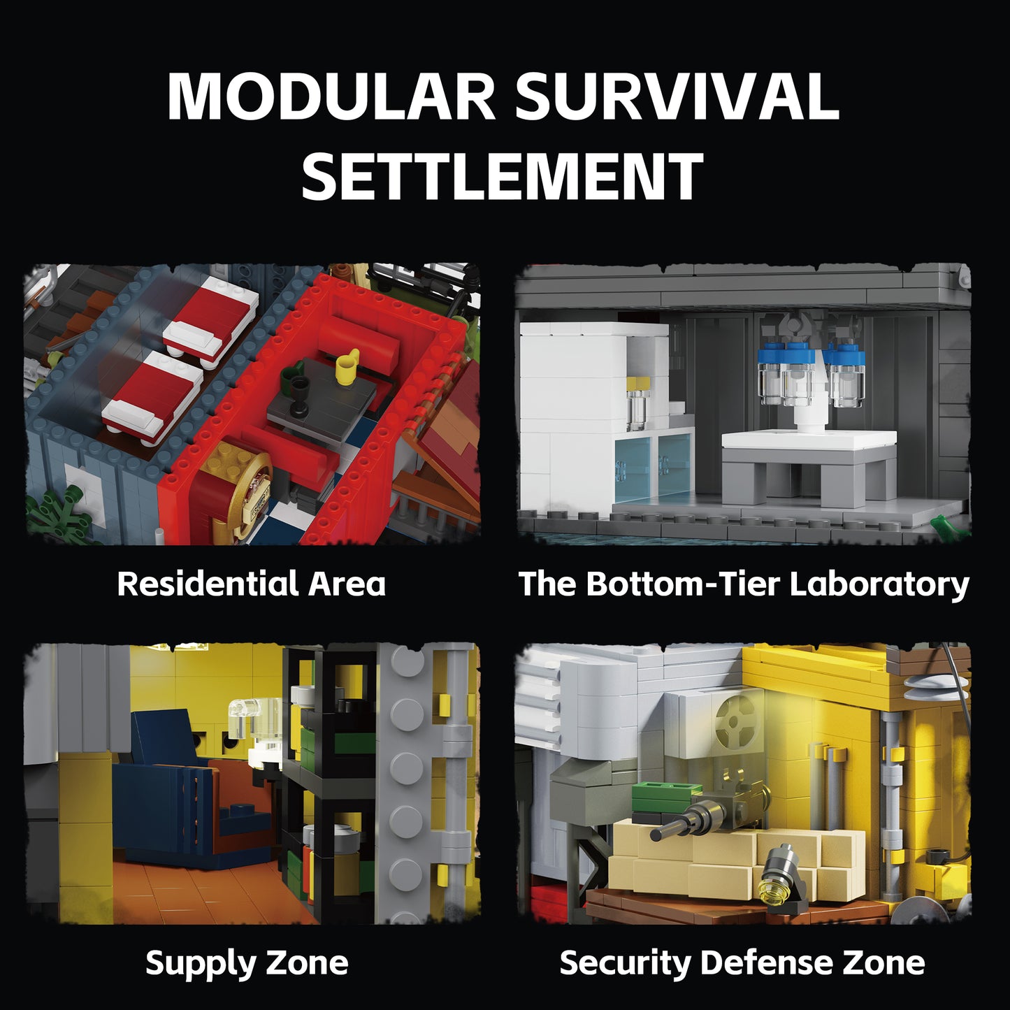 Xbert Post Apocalyptic Survivors Base Building Block Set - 66202-5.jpg