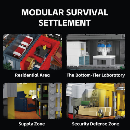Xbert Post Apocalyptic Survivors Base Building Block Set - 66202-5.jpg