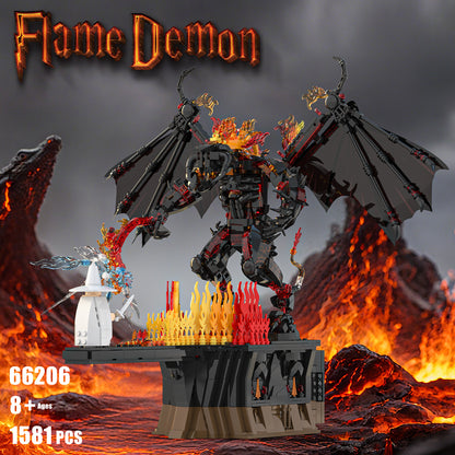 Xbert Flame Demon Building Block Set - 66206-1-copy2.jpg