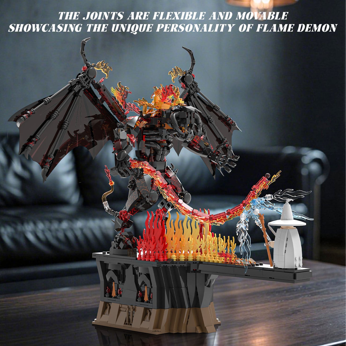 Xbert Flame Demon Building Block Set - 66206-2.jpg