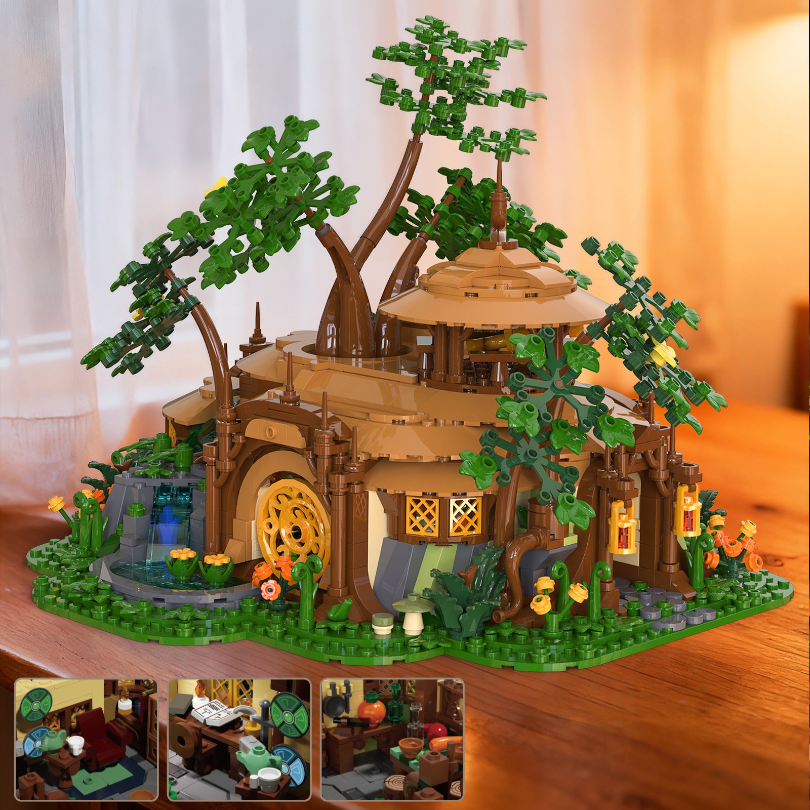 Xbert Woodland Sanctuary Building Block Set - 66217-3.jpg