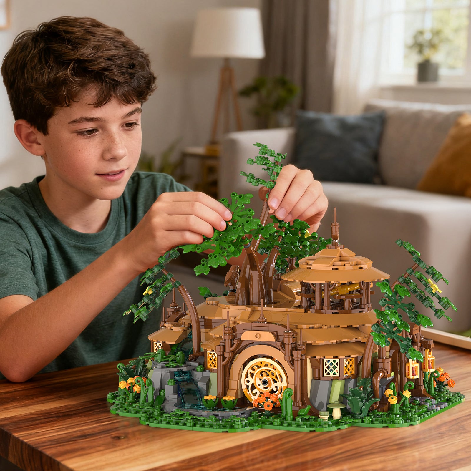 Xbert Woodland Sanctuary Building Block Set - 66217-6.jpg