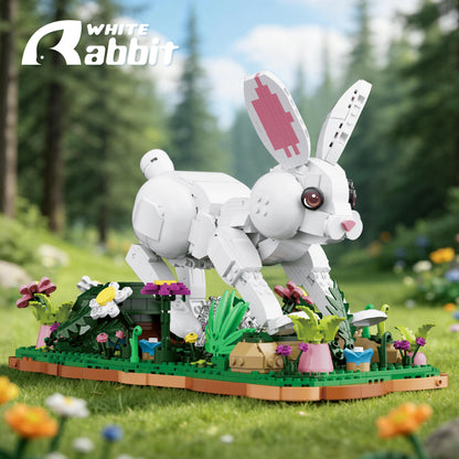 Xbert White Rabbit Building Block Set - 66255-1.jpg