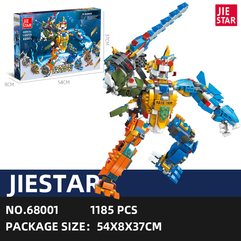 JIESTAR 十二星座（上） Building Block Set SKU image - 68001-sku.jpg