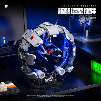 JIQI Floating Space Fighter Model Kit JQ1166 - 7.jpg