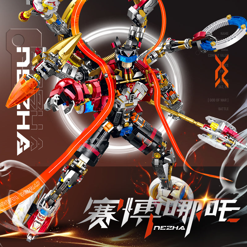 GULY Electroplated Mecha Model Kit 80504 - 主图800-1.jpg