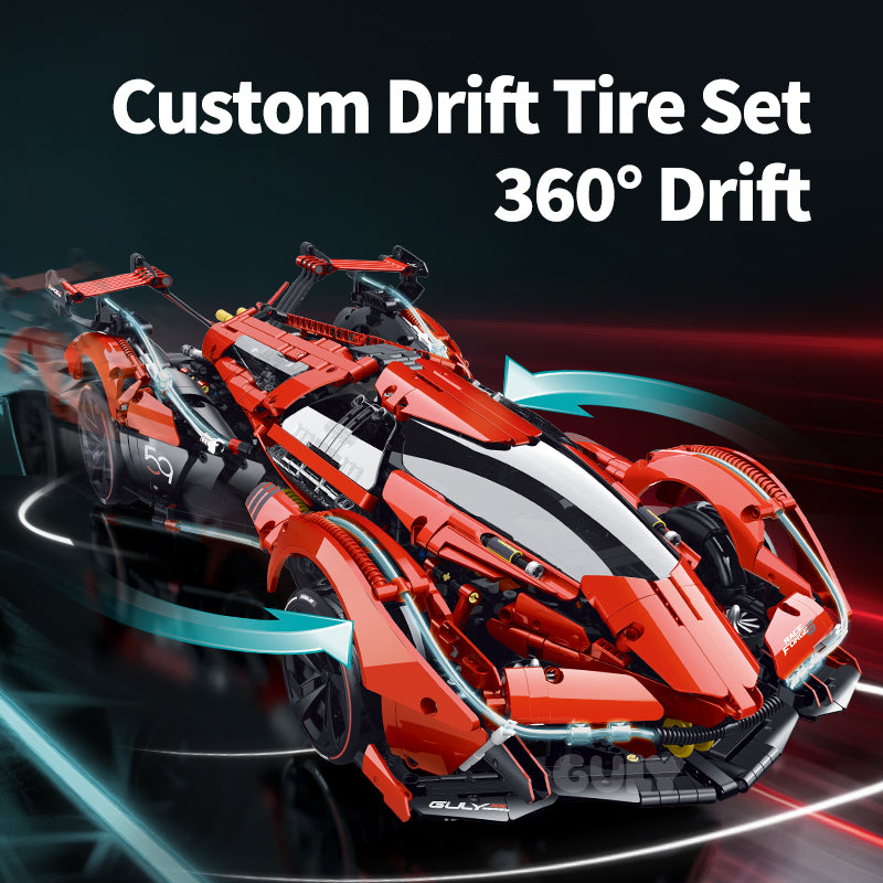 GULY 1:8 Remote-Control Drift Stunt Car Model Kit 10659 - 800-主图2.jpg