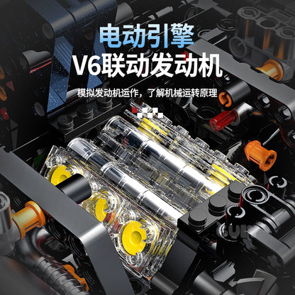 GULY 1:8 Sports Car Model Kit 10656 - 800-主图4.jpg