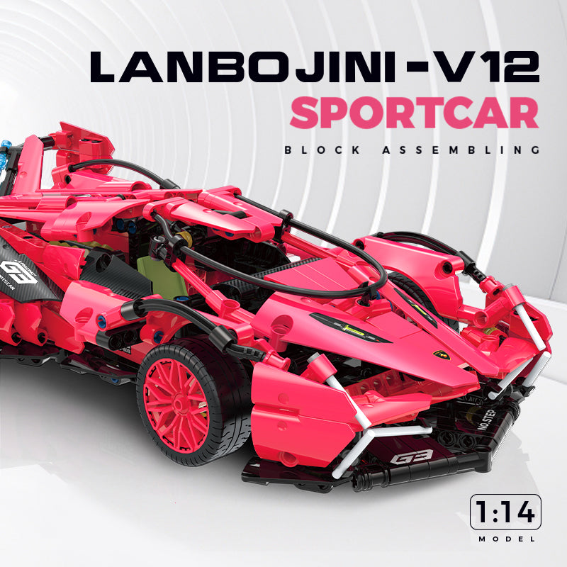 GULY 1:14 Sports Car Model Kit 60510 - 800主图.jpg