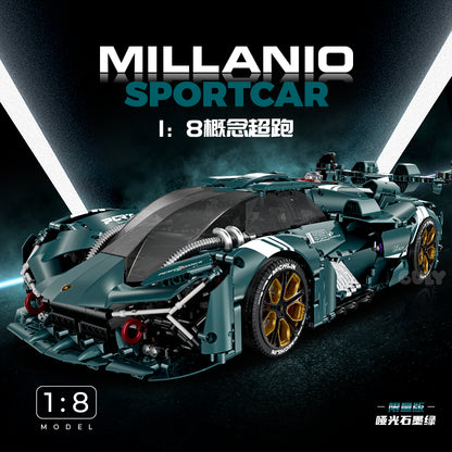 GULY 1:8 Electroplated Sports Car Model Kit 10611 - 800主图-1.jpg