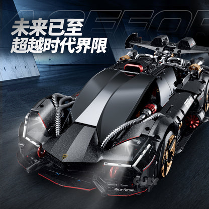 GULY 1:10 High-Speed Stunt Car Model Kit 10654 - 800主图-1.jpg
