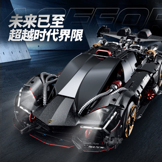 GULY 1:10 High-Speed Stunt Car Model Kit 10654 - 800主图-1.jpg