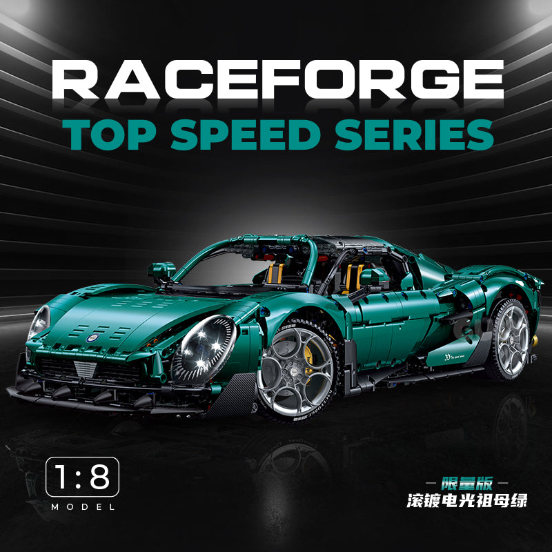 GULY 1:8 Electroplated Sports Car Model Kit 10621 - 800主图-1.jpg
