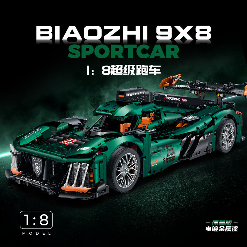 GULY 1:8 Electroplated Sports Car Model Kit 10616 - 800主图-1.jpg