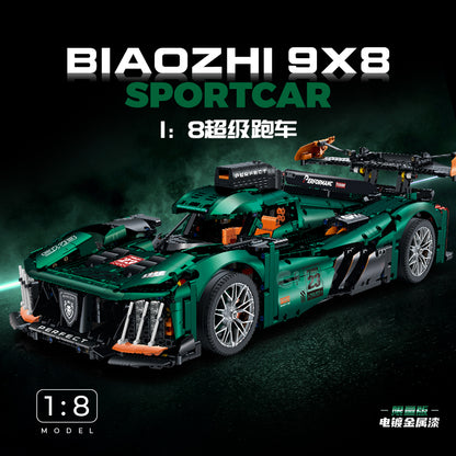 GULY 1:8 Electroplated Sports Car Model Kit 10616 - 800主图-1.jpg