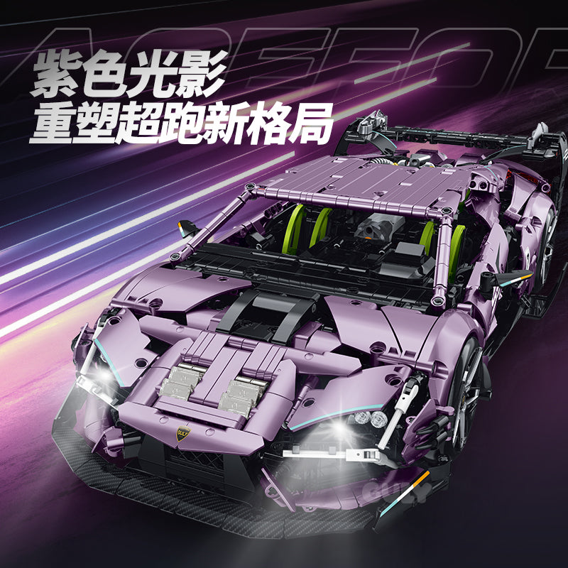 GULY 1:10 High-Speed Stunt Car Model Kit 10653 - 800主图-1.jpg