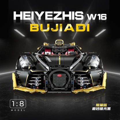 GULY 1:8 Electroplated Sports Car Model Kit 10631 - 800主图-1.jpg