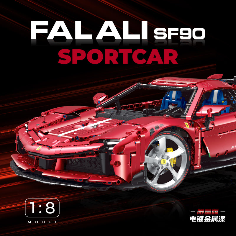 GULY 1:8 Electroplated Sports Car Model Kit 10623 - 800主图-1.jpg