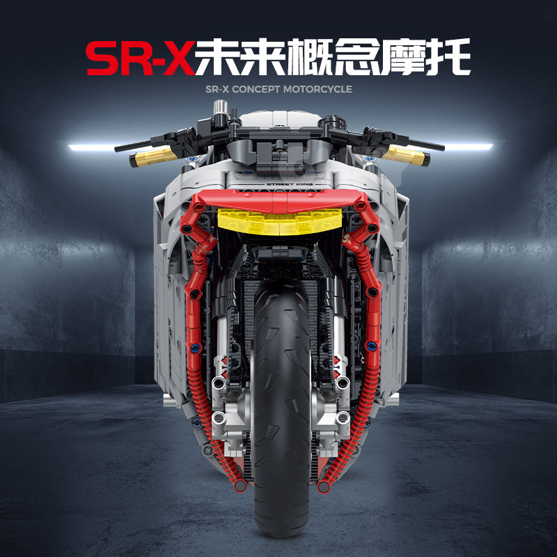 GULY 1:5 Electroplated Technic Motorcycle Model Kit 60507 - 800主图-2.jpg