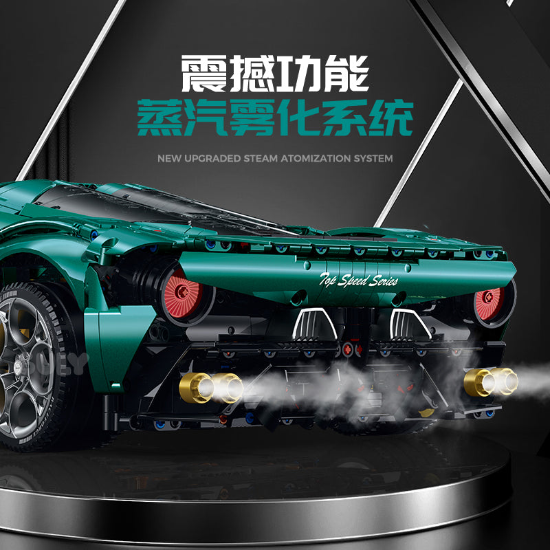 GULY 1:8 Electroplated Sports Car Model Kit 10621 - 800主图-2.jpg