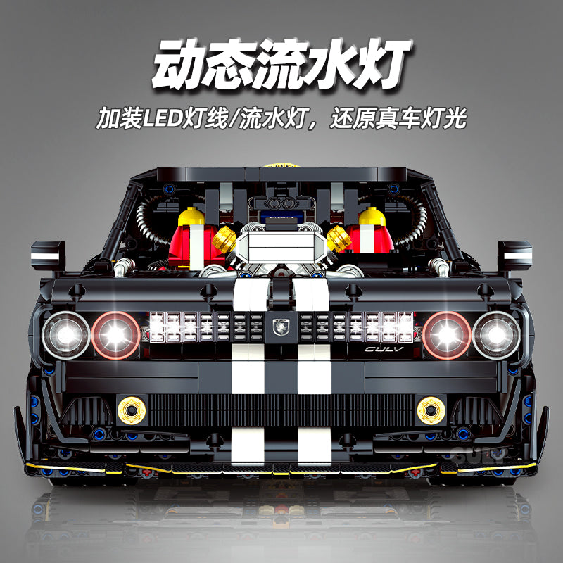 GULY 1:8 Electroplated Sports Car Model Kit 10637 - 800主图-2.jpg