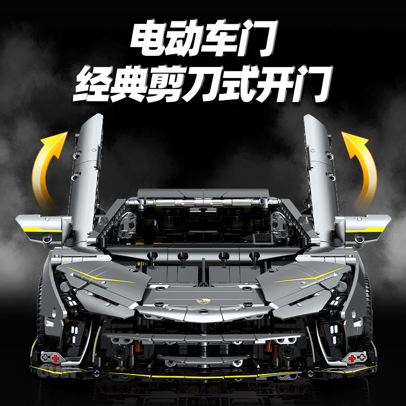 GULY 1:8 Electroplated Sports Car Model Kit 10638 - 800主图-2.jpg