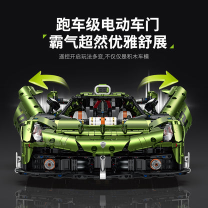 GULY 1:8 Electroplated Sports Car Model Kit 10628 - 800主图-2.jpg