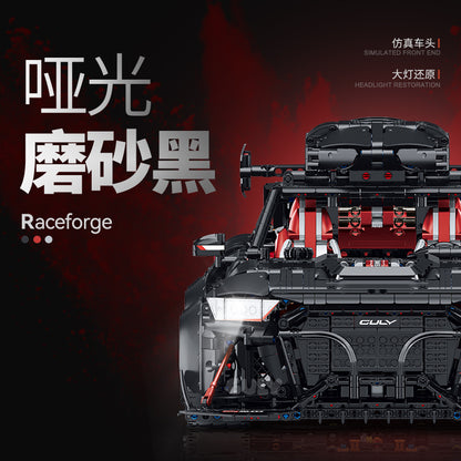 GULY 1:8 Electroplated Sports Car Model Kit 10645 - 800主图-2.jpg