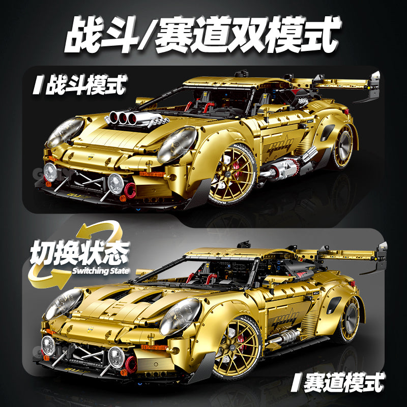 GULY 1:8 Electroplated Sports Car Model Kit 10640 - 800主图-2.jpg