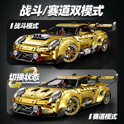 GULY 1:8 Electroplated Sports Car Model Kit 10640 - 800主图-2.jpg