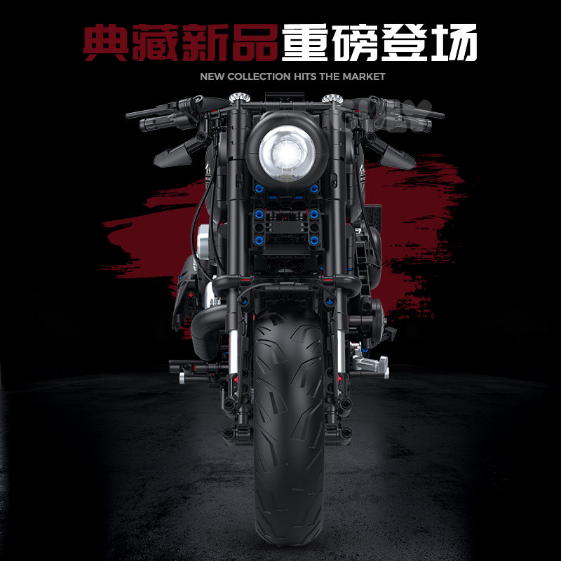 GULY 1:5 Electroplated Technic Motorcycle Model Kit 60521 - 800主图-2.jpg