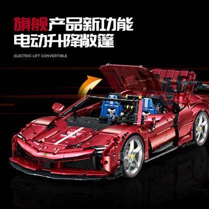 GULY 1:8 Electroplated Sports Car Model Kit 10623 - 800主图-3.jpg
