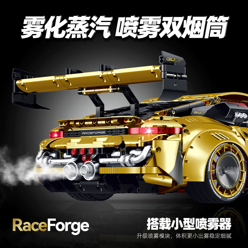 GULY 1:8 Electroplated Sports Car Model Kit 10640 - 800主图-3.jpg
