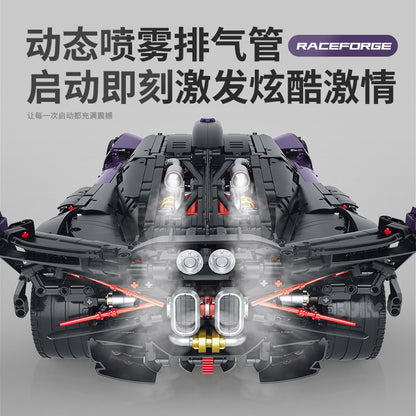 GULY 1:8 Electroplated Sports Car Model Kit 10643 - 800主图-3.jpg