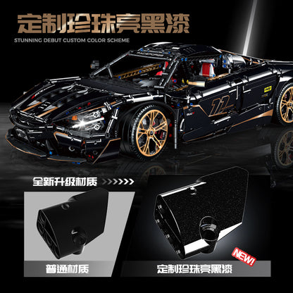 GULY 1:8 Electroplated Sports Car Model Kit 10625 - 800主图-3.jpg