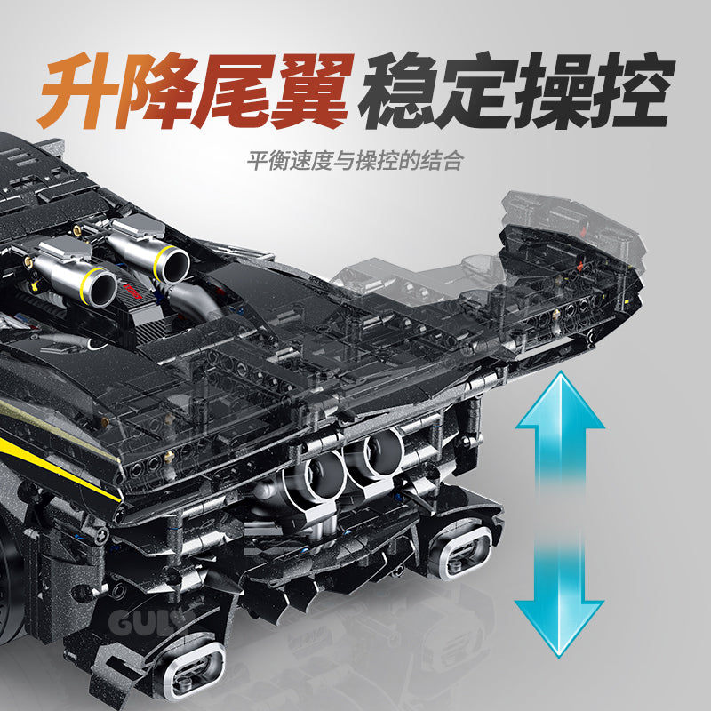 GULY 1:8 Electroplated Sports Car Model Kit 10627 - 800主图-3.jpg