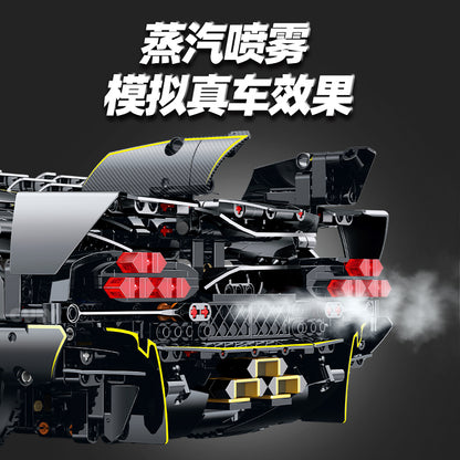 GULY 1:8 Electroplated Sports Car Model Kit 10638 - 800主图-3.jpg